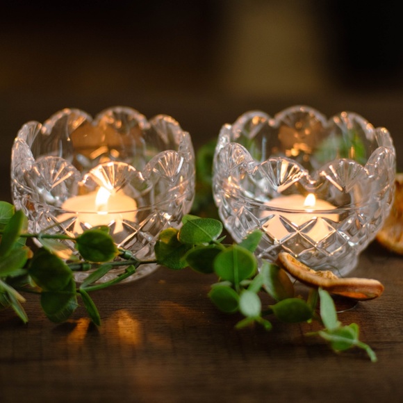 Vintage Shannon Crystal Designs of Ireland | Trinket Bowl | Set of 2 - Picture 2 of 9
